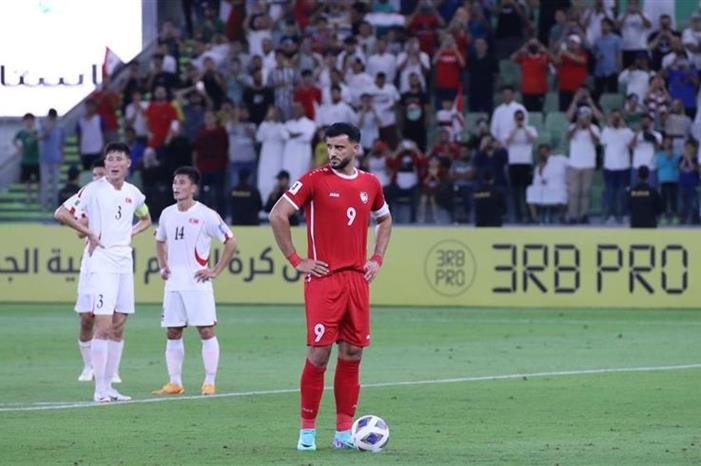 عمر السومة يقود سوريا لهزيمة كوريا الشمالية 2023111701214293JC