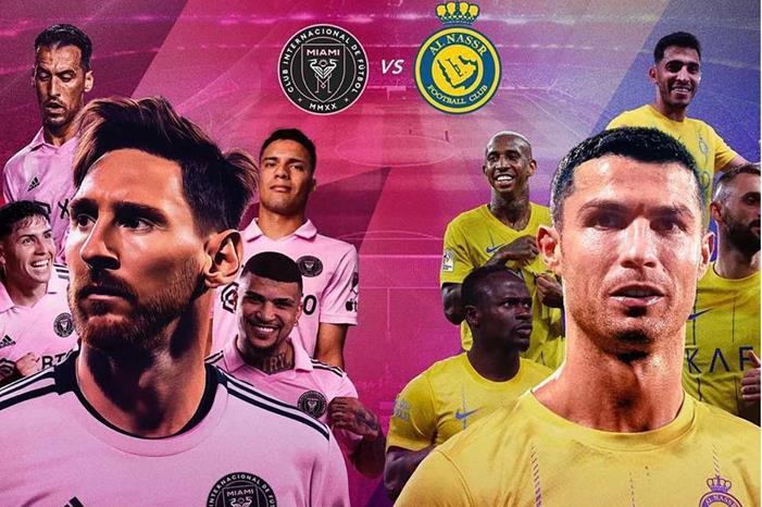 انتر ميامي يتراجع ويحذف بيانه حول موسم الرياض cristiano-ronaldo-leo-messi-riyadh-season-cup