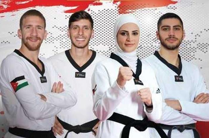 4 لاعبين يمثلون منتخب التايكواندو في بطولة الجائزة الكبرى بمانشستر 1701074090268