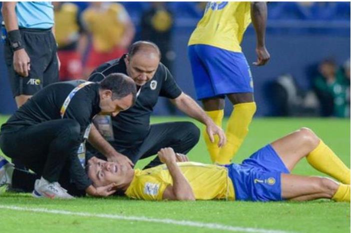 التشخيص المبدئي لإصابة رونالدو 6565113e4236040dcc0f8ebe