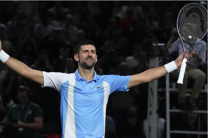 دجوكوفيتش يقلب الطاولة على الروسي روبليف ويصعد إلى النهائي 6547a89142360442ca6b14bf