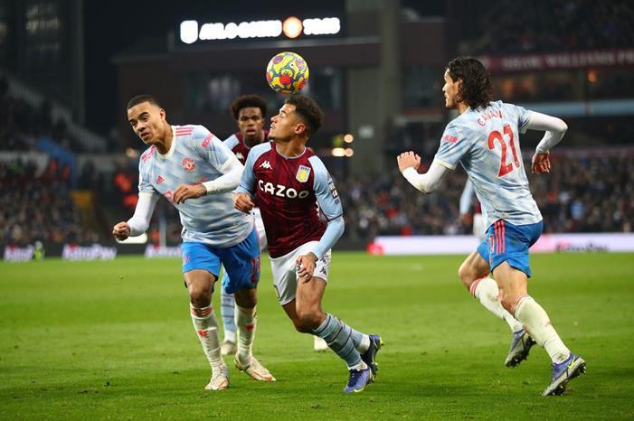 كوتينيو ينقذ أستون فيلا من الهزيمة أمام مانشستر يونايتد 1237748227.0