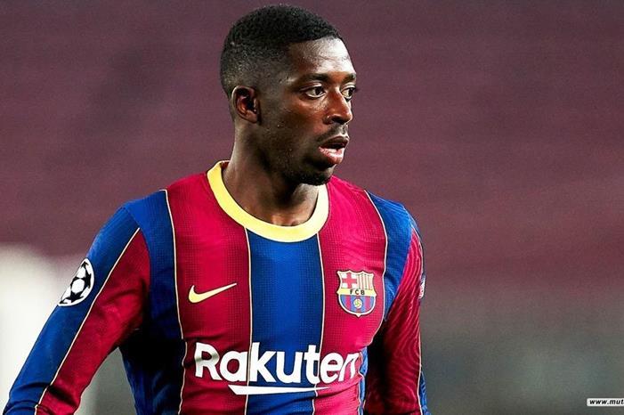 تشافي يستبعد ديمبلي من مواجهة بيلباو ديمبلي (1)