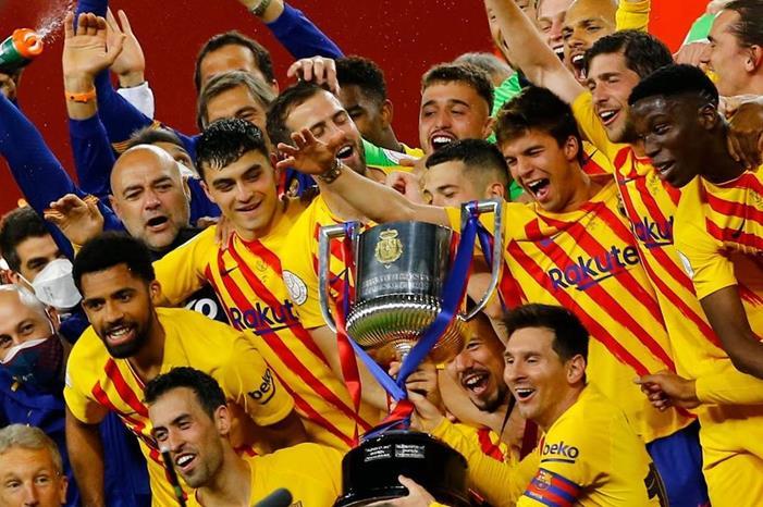 برشلونة يبدأ مشوار الدفاع عن لقب كأس ملك إسبانيا 3742890-2021-04-17T214329Z_1978168118_UP1EH4H1OCFXI_RTRMADP_3_SOCCER-SPAIN-FCB-ATB-REPORT