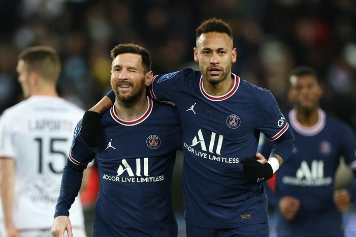 ميسي ونيمار بين الأسوأ في مباراة رين image