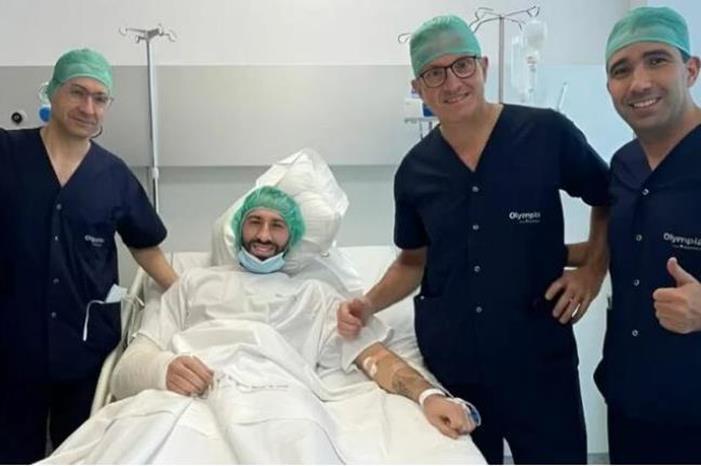 النصر يعلن نجاح العملية الجراحية لـ دافيد أوسبينا 2