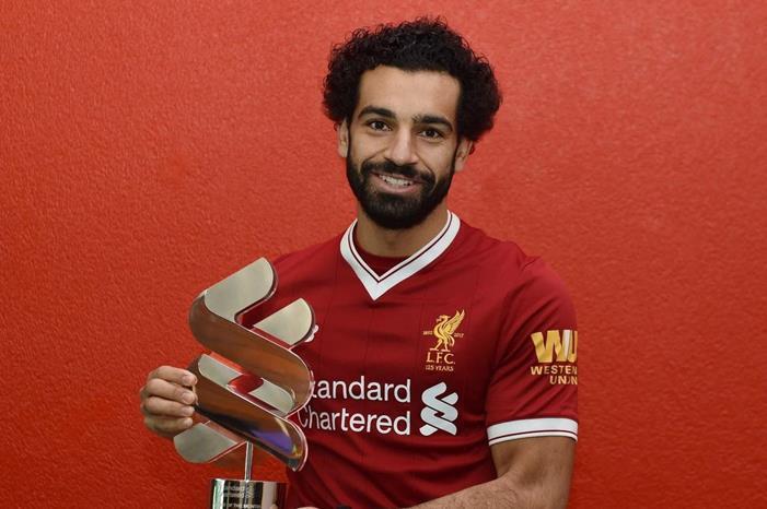 محمد صلاح أفضل لاعب في ليفربول عن الشهر الماضي R