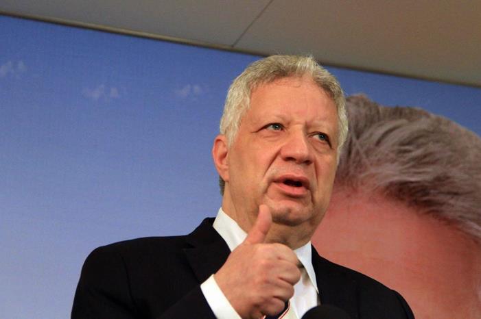 مرتضى منصور: انا متفائل بتحقيق الفوز على الأهلي 8