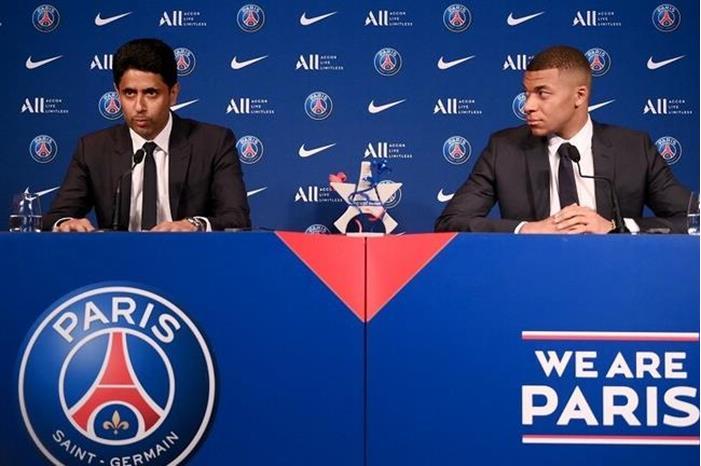 الكشف عن الاتفاق السري بين الخليفي ومبابي 6598432c423604245b5b9233