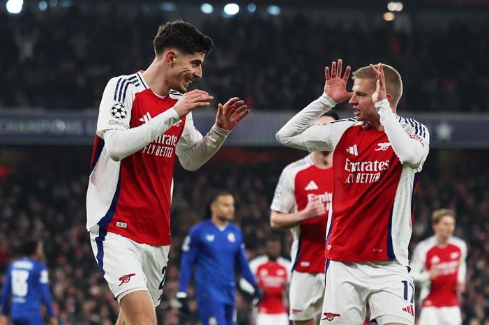 أرسنال يواجه جيرونا بدوري أبطال أوروبا 34f907de3a904c6498d447df9662b193