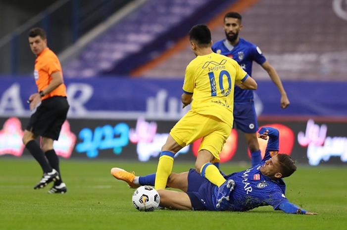 النصر-والهلال-في-ديربي-الرياض