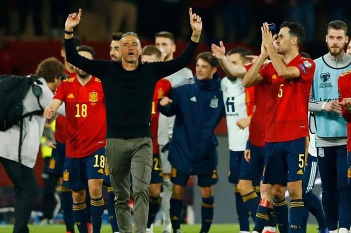 لويس إنريكي: 2021 كان عامًا رائعًا للمنتخب الإسباني 2214