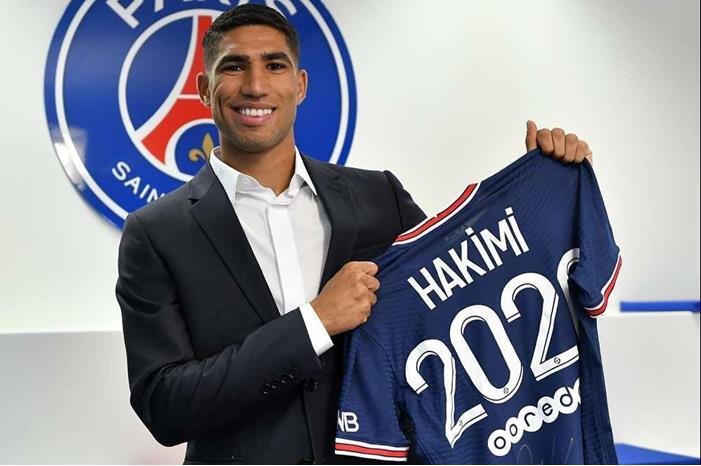 المغربي حكيمي.. أفضل لاعب في سان جيرمان هذا الموسم ثثثث