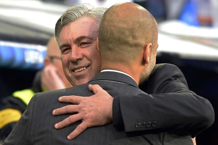 مانشستر سيتي يلاقي إيفرتون ،، تحدي جديد بين جوارديولا وأنشيلوتي carlo-ancelotti-pep-guardiola-real-madrid-bayern-munchen-champions-league-04132014_mf3twq9ahpcx13xz4w33uscx0