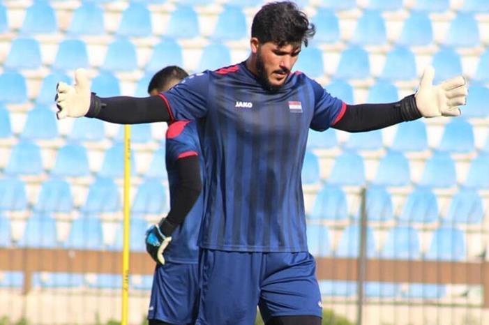 إبراهيم عالمة حارس سوريا: أنا لاعب محترف في اتحاد منحرف ibrahim