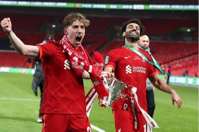 محمد صلاح يعلق بكلمتين على تتويجه بكأس الرابطة مع ليفربول 621c63654c59b7109d3ec9de