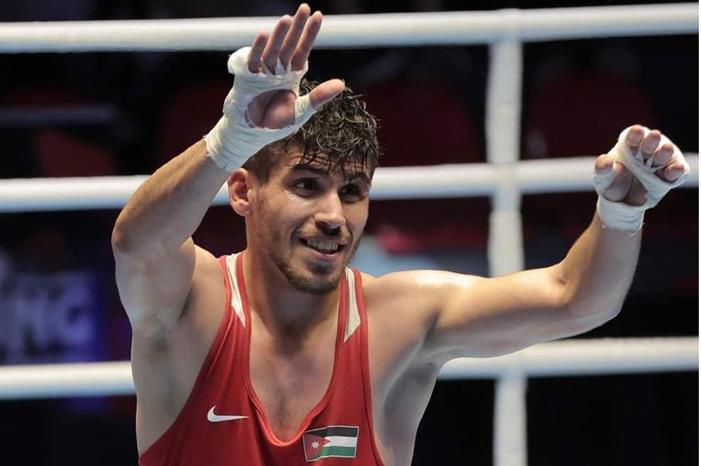 زياد عشيش يظفر بذهبية بطولة الحزام الذهبي للملاكمة 1676099552009