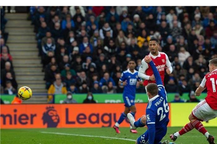 آرسنال ينتزع انتصارا بشق الأنفس من عقر دار ليستر albums_matches_2720890_2023-02-25-10490421_epa