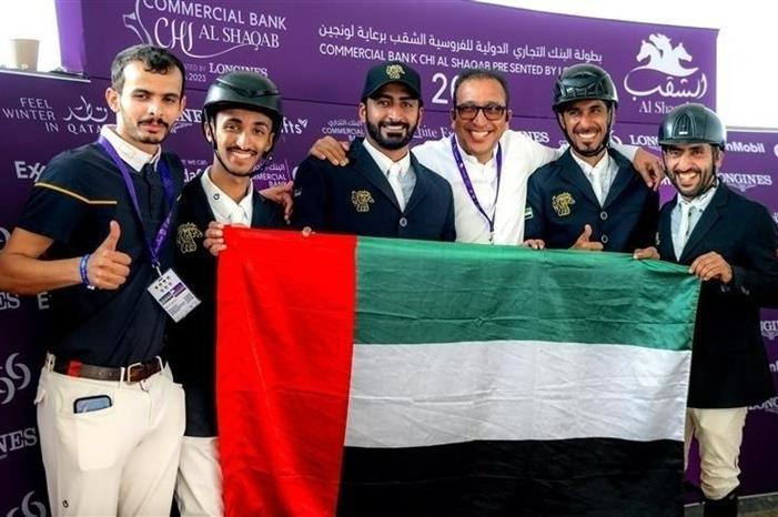 منتخب الإمارات لقفز الحواجز يتأهل لأولمبياد 2024 2023227231189676T