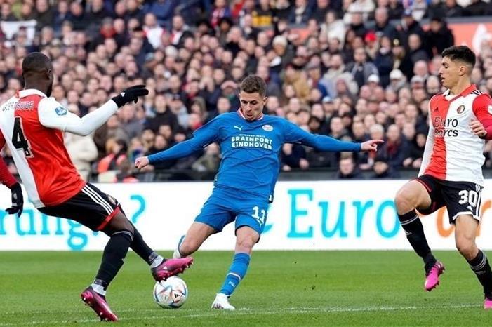 فينورد يتعادل مع إيندهوفن بالدوري الهولندي 202325202920999MX