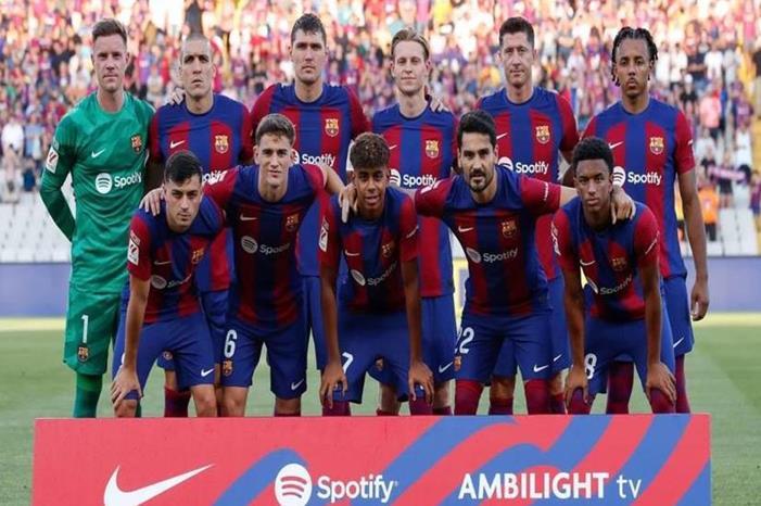 برشلونة الأكثر إنفاقاً على رواتب اللاعبين في عام 2023 QNA_BARSA-WOW-MOM-0100102024