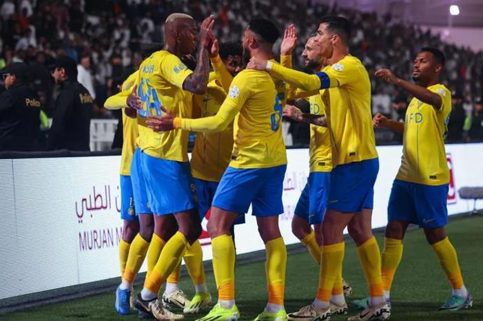 النصر يستضيف الحزم بالدوري السعودي 1