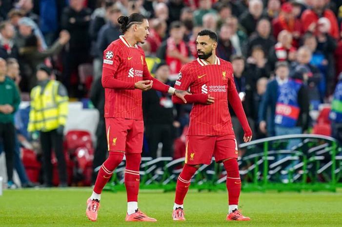 مؤشر جديد على اقتراب ليفربول من إعلان تجديد عقد محمد صلاح وفان دايك 67ac74fd4c59b7098f27ace7