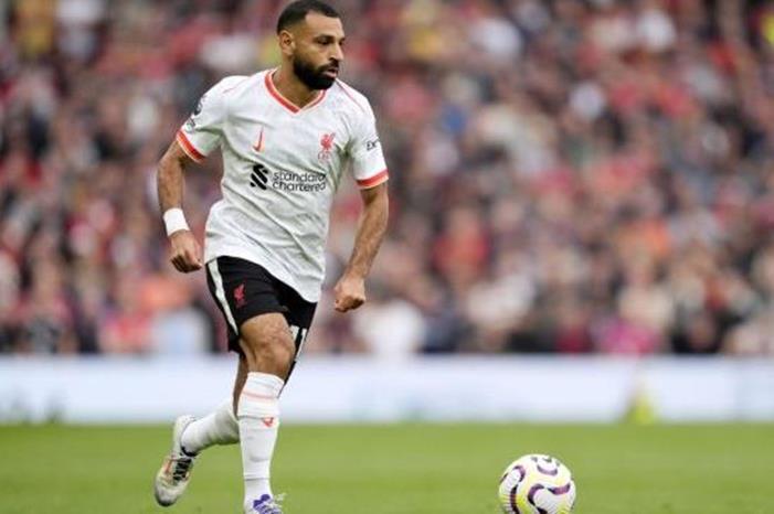 محمد صلاح يُسجل رقماً قياسياً في الدوري الإنجليزي. GettyImages-2169075447-1