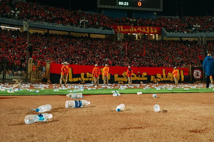 الاتحاد الإفريقي يدين أحداث مباراة الأهلي