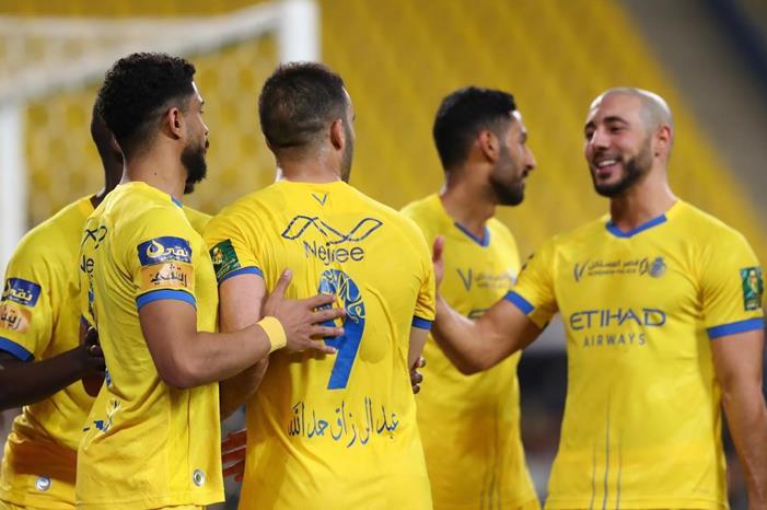 النصر يصعد لنصف نهائي كأس الملك al-nassr-16-3-2021_x2zniurk8gai10y083h6s31ed