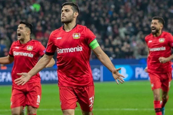 ليفركوزن يفوز بصعوبة على فولفسبورغ بالبوندسليغا 99875