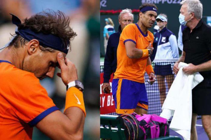 نادال يغيب 6 أسابيع بعد إصابته بكسر في ضلوعه nadl