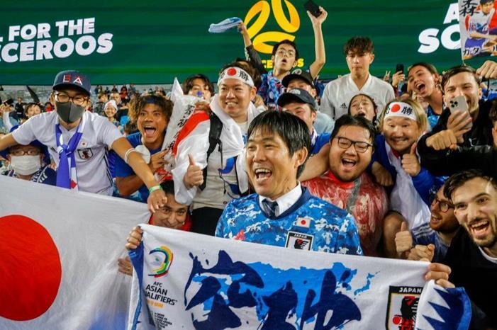 تصريحات مدربي اليابان وأستراليا بعد قمة التصفيات الآسيوية Hajime-Moriyasu---Australia-v-Japan---2