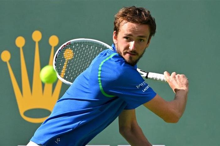 ميدفيديف إلى نصف نهائي إنديان ويلز للتنس 20233169465766CN