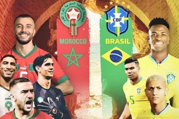 طاقم تحكيمي تونسي يقود ودية المغرب والبرازيل 5003465_1679491194