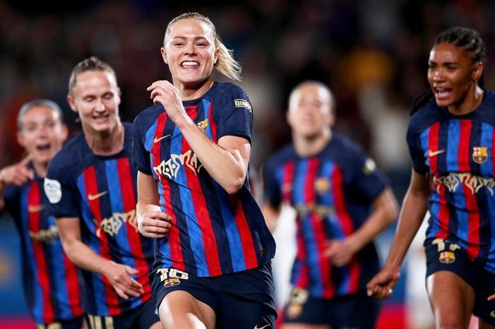 برشلونة إلى نصف نهائي أبطال أوروبا للسيدات GettyImages-1476258228