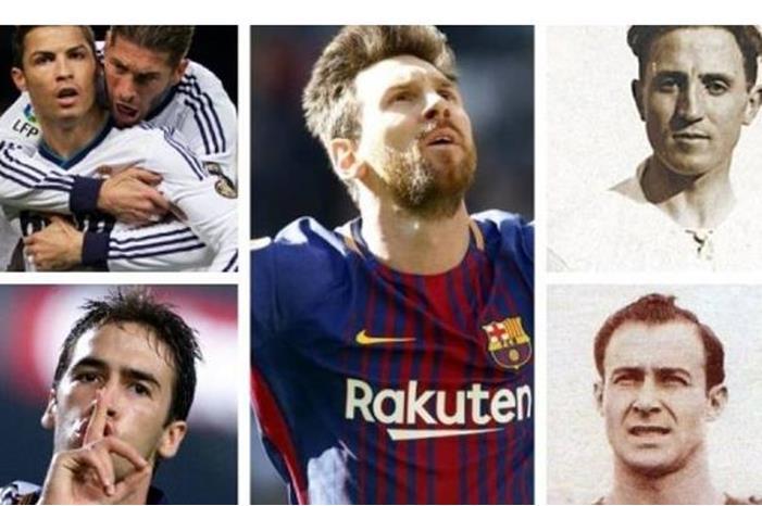 من هو الهداف التاريخي  لكلاسيكو الأرض ؟  5548026ca49524867c22a7e448b05a13