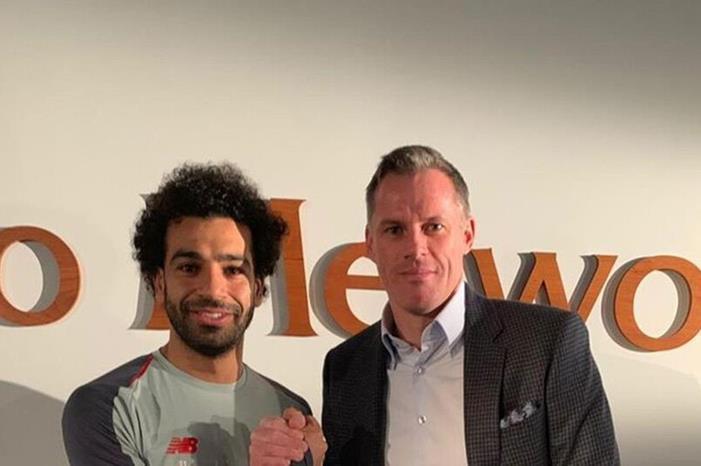 جيمي كاراجر أسطورة الريدز: محمد صلاح سيجدد تعاقده مع ليفربول carragher-mo-salah