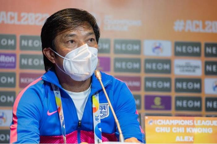 Alex-Chu---Kitchee-SC-head-coach---AFC-CHAMPIONS-LEAGUE-2022---Pre-Match-Press-Conference