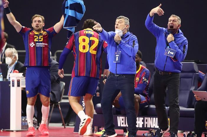 برشلونة يتوج بطلاً للدوري الإسباني لكرة اليد GettyImages-1293496174