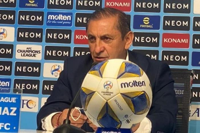 دياز : سعيد برد فعل اللاعبين امام الشارقة 6186653_1650435303