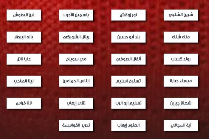 إعلان قائمة المنتخب النسوي للمشاركة في البطولة الثلاثية 62498b2d8a5ce