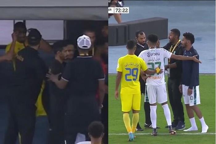 شاهد.. لاعب العين السعودي يثير الجدل بإرتداء نظارة عقب طرده أمام الأهلي 643541444c59b71bd812b88c