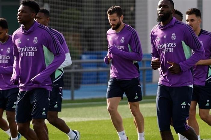 أنهى تدريبه الأخير.. ريال مدريد يستعد لتشيلسي 20234111713245256Q