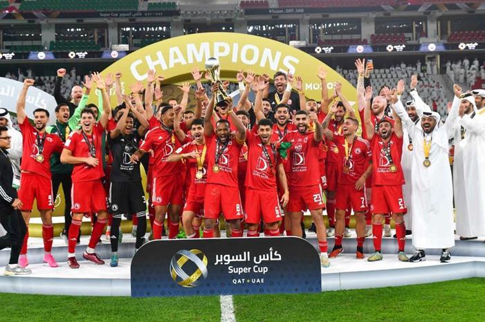 العربي بطل السوبر الإماراتي القطري image