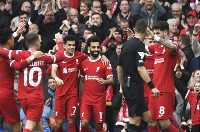 صلاح يقود ليفربول في مباراته ضد شيفيلد يونايتد 660eee2a4c59b770b215467c