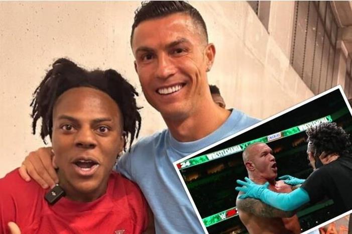 شاهد.. بسبب رونالدو.. اليوتيوبر سيبد يستفز المصارع راندي أورتن 6613ddb542360450ff514162