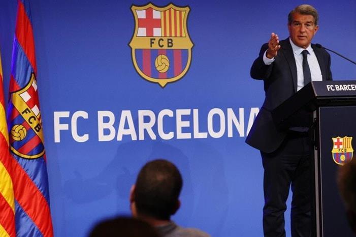 برشلونة مستعد للانسحاب من دوري السوبر الأوروبي laporta