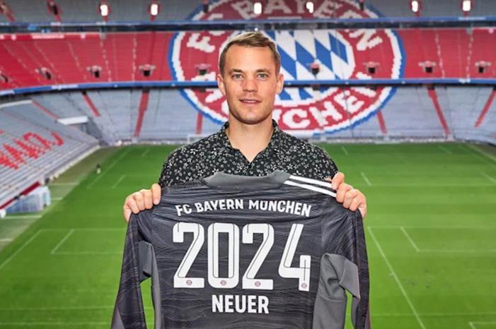 بايرن ميونيخ يجدد عقد مانويل نوير حتى 2024 658