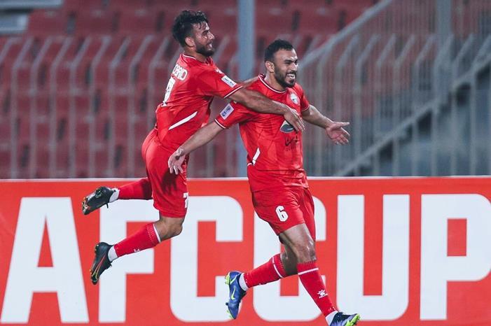 رغم تهديدات الاحتلال ،، هلال القدس يسطع في اسيا East-Riffa-v-Hilal-Alquds-Group-C-AFC-Cup-2022-(4)